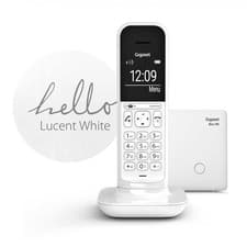 Image of stylish Gigaset CL390 Cordless Phone with Answer Machine Nuisance call Blocker