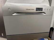 Image of RUSSELL HOBBS RH6TTDW0D1S Table Top Dishwasher - Silver