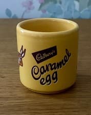 Image of Vintage Cadburys Caramel Bunny Egg Cup