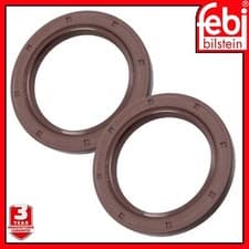 Image of Front Side Camshaft Seal x2 Febi 177678 For Fiat Grande Punto Egea Linea Panda