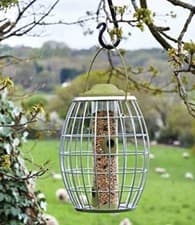 Image of Squirrel Proof Seed Feeder Garden Bird Feeding Station Hanging Outdoor Large
