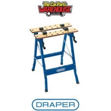 Image of Draper 77020 Fold Down Workbench 600 x 640 x 785mm