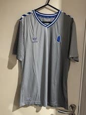 Image of Everton Grey Hummel Shirt Medium NO SPONSOR