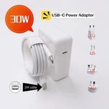 Image of 30W PD USB-C Power MagSaf* 3 Adapter Laptop Notebook Fast Charger For Apple Macb