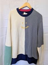 Image of PS Paul Smith Women’s Happy Knitted Pullover, XL - New & tagged