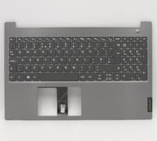 Image of Lenovo ThinkBook 15-IML 15-IIL Keyboard Palmrest Top Cover UK English 5CB0W45361