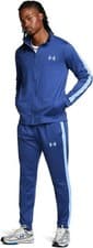 Image of Under Armour Men's UA Rival Knit Tracksuit Blue Size SMALL - 1357139 433