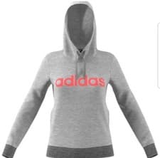Image of WOMEN'S ADIDAS ESSENTIAL SWEATSHIRT HOODIE DU0645