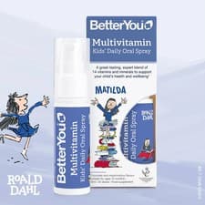 Image of BetterYou Multivitamin Kids Daily Oral Spray Fast Acting 14 Essential Nutrients