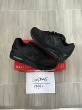 Image of Nike Air Max Command Triple Black Trainers Size UK 7 / EU 41 - 629993-020