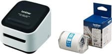 Image of Brother Printer VC-500W + Thermal Color Label Printer+Roll Cassette Fedex