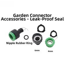 Image of Rubber Washers Set 20pcs for Plumbing Automotive For Garden Hose Fittings
