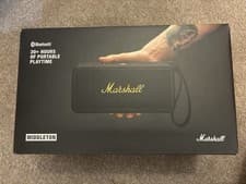 Image of Marshall Middleton Portable Bluetooth Speaker Black Brass, IP67