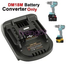 Image of Battery Adapter Converter for Milwaukee Dewalt 18V to Makita 18V BL1830 BL1860