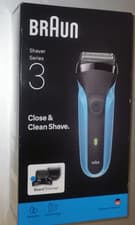 Image of Braun Series 3 310BT Wet & Dry Men Electric Shaver - Black/Blue