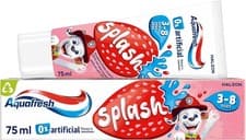Image of Aquafresh Splash Toothpaste 3-8 years Kids Toothpaste Strawberry Flavour 75ML UK