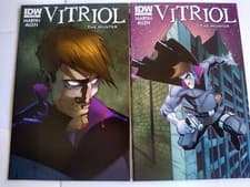 Image of IDW  Vitriol the Hunter 2 and 4 cover by Billy Martin 2013