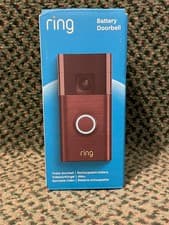 Image of Wireless Video Camera Ring Battery Doorbell, 2nd Gen Venetian Bronze