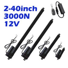 Image of 12V 3000N 660lbs Linear Actuator 2~40inch Electric Linear Motor for Door opener