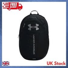 Image of Under Armour UA Hustle lite backpack 100% Polyester UA057 Black/Black/Pitch Grey