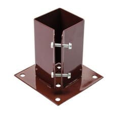 Image of Fixman 995311 Bolt Down Post Shoe 75 x 75mm