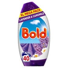 Image of Bold Lavender and Camomile Liquid Laundry Detergent Gel 40 Washes