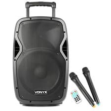 Image of Vonyx AP1200PA 12 Inch Portable PA Speaker Bluetooth 600W Active System
