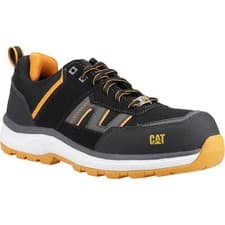 Image of Caterpillar Mens Accelerate S3 Safety Trainer Black / Orange Size 12