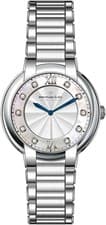 Image of Dreyfuss Ladies Watch with Silver Bracelet DLB00060/D/01