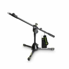 Image of Gravity MS 3122 HDB Short Heavy Duty Mic Stand with Folding Tripod Base