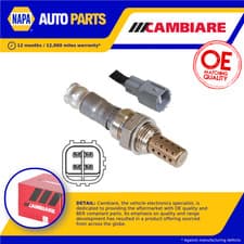 Image of Lambda Sensor fits SUBARU IMPREZA 2.0 00 to 09 Oxygen Cambiare Quality New