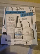 Image of Kiehl's Up The Moisture Skincare Starter Set Serum, Cleanser & Cream BNIB