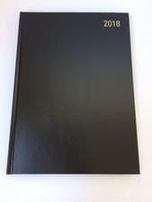 Image of A4 Page A Day Diary with Appointments 2018 KFA41A