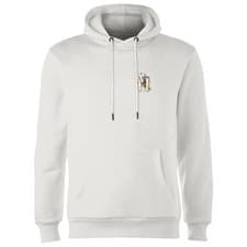 Image of Official Harry Potter Hufflepuff Hoodie Adults White