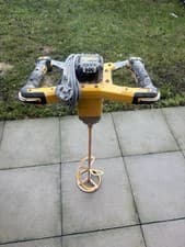 Image of Dewalt DWD241 Dual Handle Paddle Mixer 1800W 240V