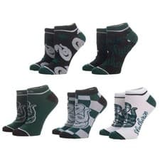 Image of Harry Potter - Slytherin House Ankle Socks (5 Pairs) - Bioworld