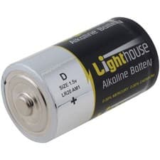 Image of Lighthouse D Alkaline Batteries 14800 mAh (Pack 2)