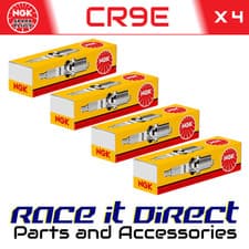 Image of NGK Spark Plugs x4 CR9E (Threaded Top) Genuine 6263