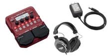 Image of ZOOM B1 FOUR Bass Multi-Effects Processor CPH7000 Headphones
