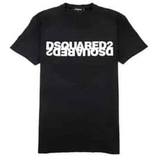 Image of Dsquared2 T-Shirt- Mirror Logo Short Sleeve-Sale