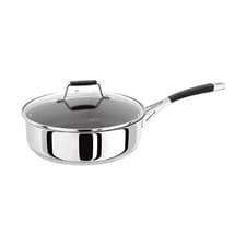Image of Stellar Saute Pan - 5000 Induction Flow range, 24cm Stainless Steel, Non-Stick