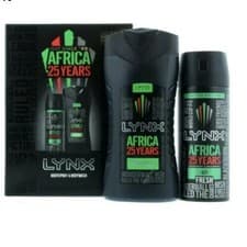 Image of Lynx Africa 25 Years Men's Bodyspray 150ml and Bodywash 250ml Gift Set