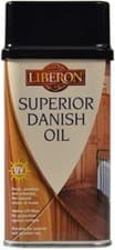 Image of Superior Danish Oil Liberon Wood Treatment Protection UV Filter 250ml 500ml 1L