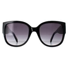 Image of Karen Millen Sunglasses KM5050 001 Black Dark Grey Gradient