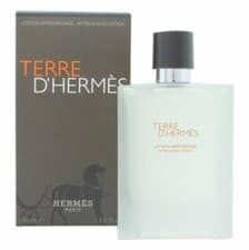 Image of Hermes Terre D' Hermes Aftershave 100ml Lotion - Brand New