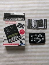 Image of Lexibook Collins Crossword Solver Black CR753EN / New Unused