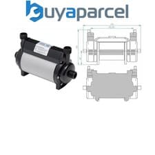 Image of Stuart Turner 1.5 Bar Twin Impeller Shower Pump - Bristan Varispeed Showerforce