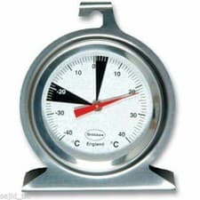 Image of Brannan Premium 50mm Dial Stainless Steel Fridge Freezer Thermometer