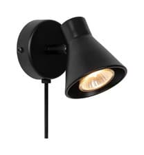 Image of Wall Light Black Eik Spot Matt Nordlux 45761003