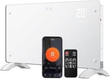 Image of DONYER POWER 2000W WiFi Convector Heater, Ultra-Thin Wall-Mounted/Freestanding